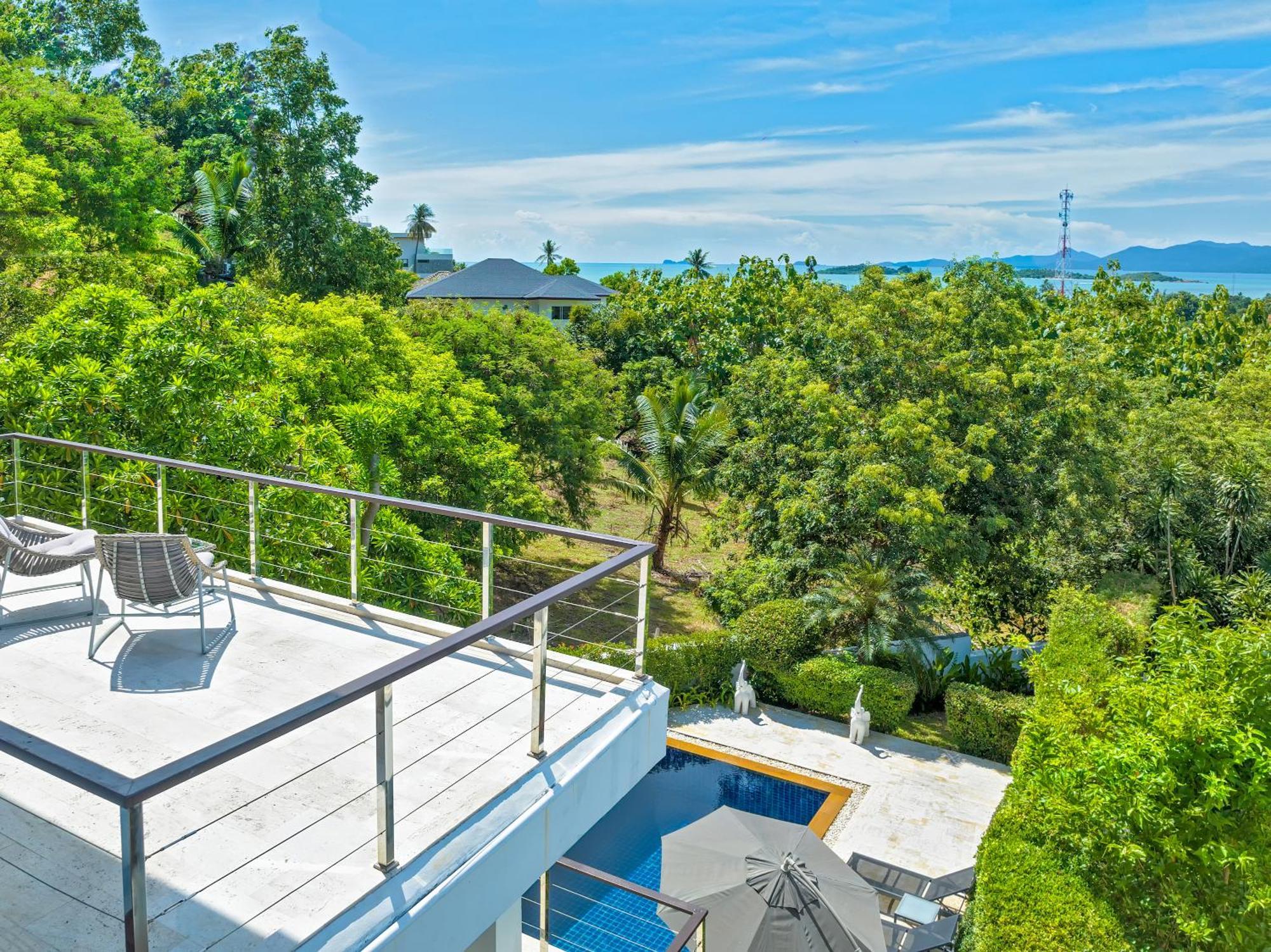3 Bedroom Luxury 5 Star Seaview Villa Esprit Bang Rak Beach  Exteriör bild