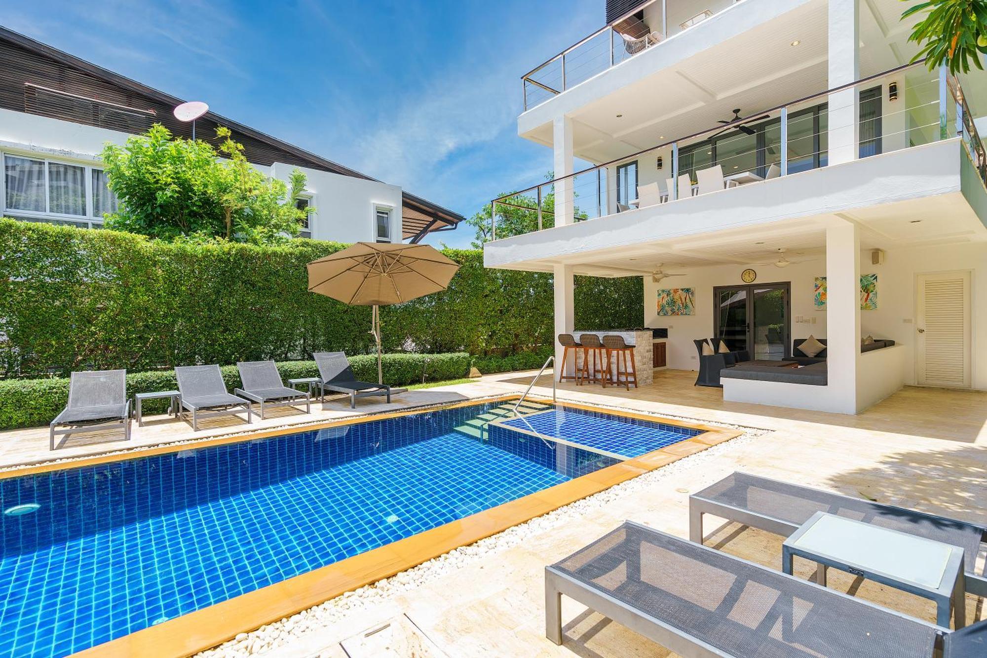 3 Bedroom Luxury 5 Star Seaview Villa Esprit Bang Rak Beach  Exteriör bild